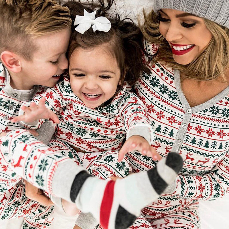 Superbes pyjamas de noël pour tout la famille de 3 mois à XXL