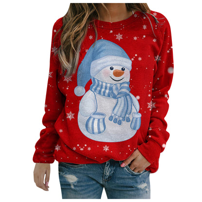 Kerstsweatshirt voor dames 5 modellen van S tot 3 XL