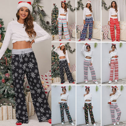 Magnifique pantalon "training" de noël pour femme de S à 3 XL 8 modèles