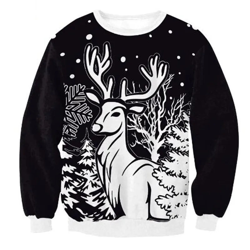 Heren kersttrui "Life of the party" van S t/m XL 