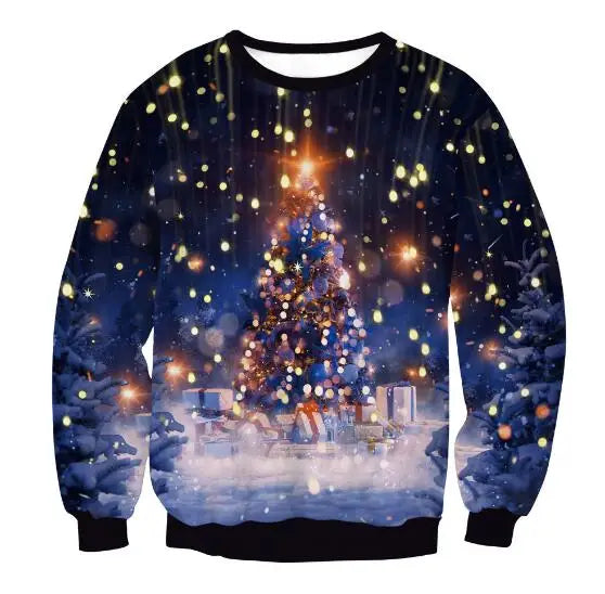 Heren kersttrui "Life of the party" van S t/m XL 