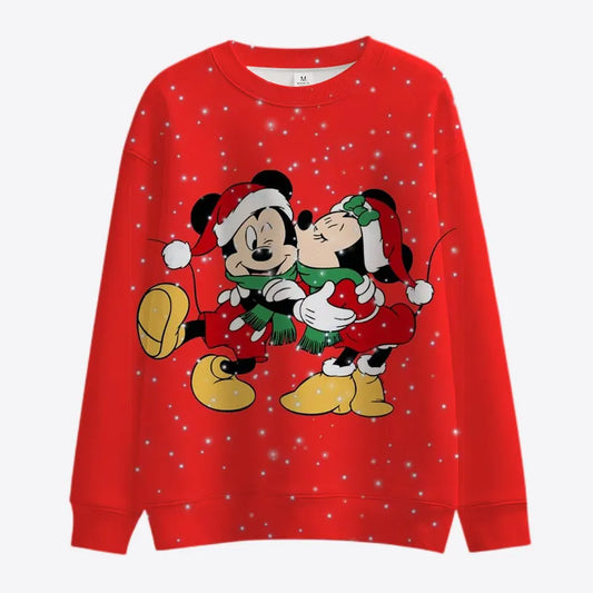 Damessweater "Mickey en zijn vrienden" 6 modellen van XXS tot 3XL