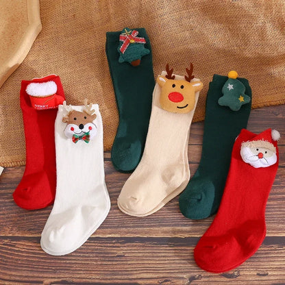 Chaussettes de noel toutes MIMI pour bébé de 0 à 36 mois 6 modèles