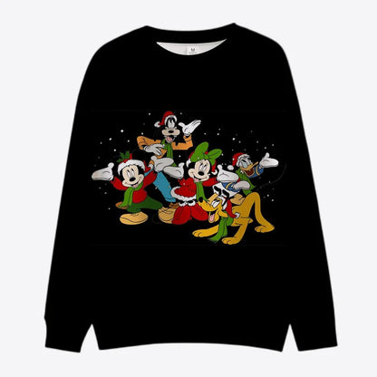 Damessweater "Mickey en zijn vrienden" 6 modellen van XXS tot 3XL