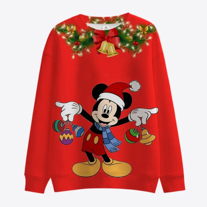 Damessweater "Mickey en zijn vrienden" 6 modellen van XXS tot 3XL