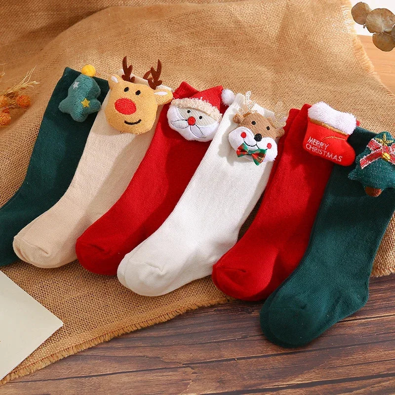 Chaussettes de noel toutes MIMI pour bébé de 0 à 36 mois 6 modèles