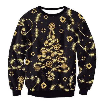 Heren kersttrui "Life of the party" van S t/m XL 