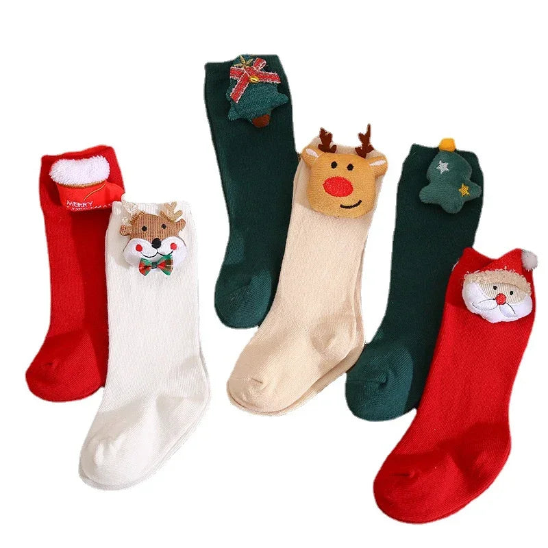 Chaussettes de noel toutes MIMI pour bébé de 0 à 36 mois 6 modèles