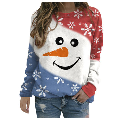 Kerstsweatshirt voor dames 5 modellen van S tot 3 XL