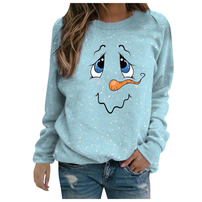 Kerstsweatshirt voor dames 5 modellen van S tot 3 XL